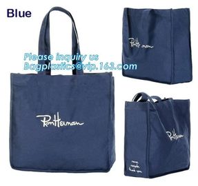 Reusable 100% Cotton Canvas Bag Canvas Tote Bags Convenient Environmentally Grocery Shopping Bags,zipper canvas bag cott supplier