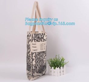 Reusable 100% Cotton Canvas Bag Canvas Tote Bags Convenient Environmentally Grocery Shopping Bags,zipper canvas bag cott supplier