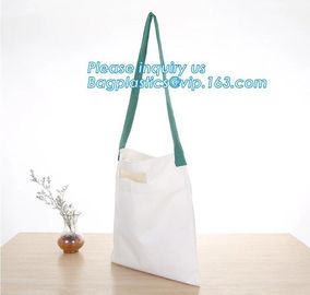 Fashion zipper shoulder bag heavy duty canvas tote bag shopping canvas bag with PP webbing strap bagease bagplastics pac supplier