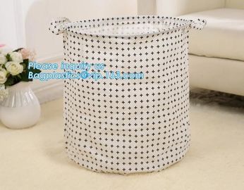 Woven Storage Baskets Handmade Custom Color New Design Cotton Rope Basket,collapsible canvas storage basket,laundry bags supplier