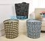 Woven Storage Baskets Handmade Custom Color New Design Cotton Rope Basket,collapsible canvas storage basket,laundry bags supplier
