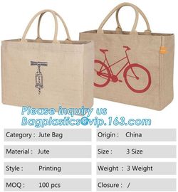 eco friendly Cheap Promotion jute Cloth Tote Bag Wholesale,plain tote bag jute with logo printing,plain eco jute bags supplier