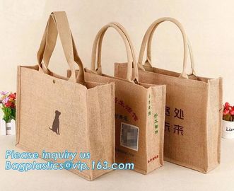 shoulder strap plain jute beach bags logo print jute shopping bag promotional hessian burlap tote jute bag bagease pac supplier