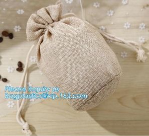 Custom cheap wedding favor gift packaging drawstring burlap jute pouch bag,drawstring jute bag burlap shopping bag new s supplier