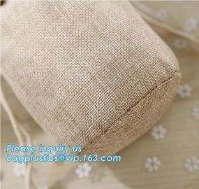 Custom cheap wedding favor gift packaging drawstring burlap jute pouch bag,drawstring jute bag burlap shopping bag new s supplier