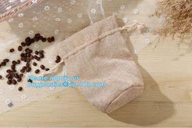 Custom cheap wedding favor gift packaging drawstring burlap jute pouch bag,drawstring jute bag burlap shopping bag new s supplier