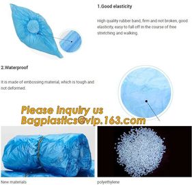 Disposable CPE Shoe Covers,blue pe disposable shoe covers plastic covers,Safety Products Equipment Indoor Disposable med supplier