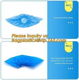 PE material blue shoe cover cheaper disposable plastic shoe cover,Low Price plastic shoe cover medical,bagease bagplasti supplier