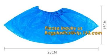 custom waterproof SMS pp non woven medical surgical use Polypropylene Disposable Shoe Cover non skid anti skid bagease supplier