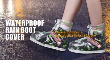 PVC VAMP, PVC SOLE, PVC SHOES, PVC BOOTS,WATERPROOF RAIN BOOT COVER,reusable shoe rain cover ,waterproof safety rain boo supplier