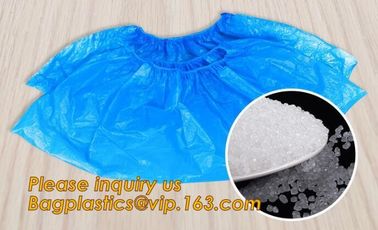 THICK DISPOSABLE,DUST-PROOF,CPE COATED,SMS BOOT COVER,NON WOVEN SHOE COVER,heavy duty polypropylene fabric shoes cover supplier