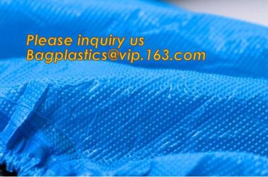 THICK DISPOSABLE,DUST-PROOF,CPE COATED,SMS BOOT COVER,NON WOVEN SHOE COVER,heavy duty polypropylene fabric shoes cover supplier