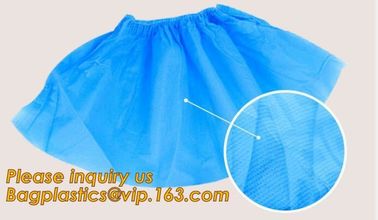 Disposable colorful antistatic PE CPE PP SMS Microporous shoe cover good quality low price waterproof shoe bagease pack supplier