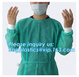 Non-woven SBPP Isolation Gown,Cheap SF SBPP Coverall/Overall for Medical use,Wholesale Disposable Dental Lab Coat bageas supplier