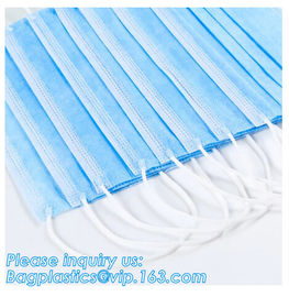 medical consumables disposable 3 Ply Surgical Non-Woven Medical face masks,Non-woven 2ply /3 ply ear loop medical dispos supplier