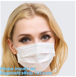 medical consumables disposable 3 Ply Surgical Non-Woven Medical face masks,Non-woven 2ply /3 ply ear loop medical dispos supplier