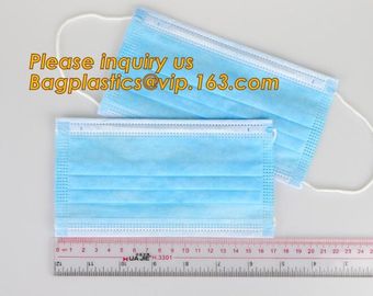 Non-woven Medical Surgical Mouth Face Mask,Surgical Printed Medical Nonwoven Disposable Face Mask With Ear Loops bagease supplier