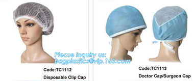 Disposable clip cap,doctor cap,surgeon cap,disposable underwear,spa,massage,salon disposable consumbles, travel, sports supplier