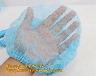 Non Woven Clean Room Products medical Disposable Surgical Bouffant Cap 21&quot; 24&quot;,Dustproof For Restaurant Medical Surgical supplier