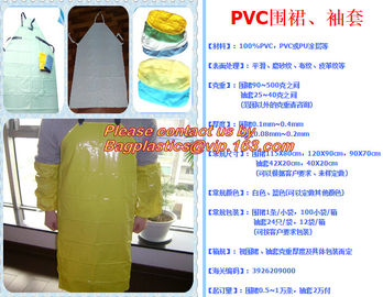 Reusable Waterproof PVC Apron Heavy duty Industrial Aprons,Dishwasher Aprons,Microfiber Leather,Chemical Lab PVC Apron supplier