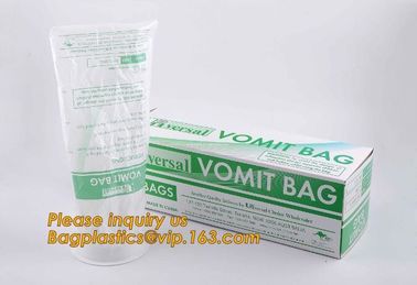 China custom medical disposable emesis vomit bags,disposible 1000ML cheap Emesis 1500ml Plastic Vomit Bags bagease packa supplier