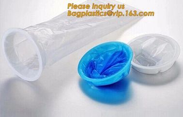 emesis vomit bag disposable,Used for hospita/ travel /airplane/ disposable blue plastic vomit bag with ring Medical Emes supplier