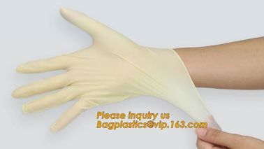 Disposable Latex/Vinyl Medical Examination Gloves,Sterile Powder Free Latex Surgical Gloves 8.0g Medical Use bagease pac supplier