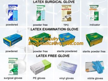 Disposable Latex/Vinyl Medical Examination Gloves,Sterile Powder Free Latex Surgical Gloves 8.0g Medical Use bagease pac supplier