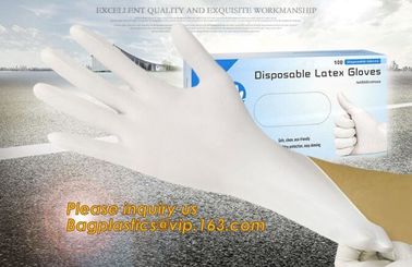 Powder/powder free Latex Examination Medical Gloves Latex Surgical Examination Gloves,Medical Powder Elbow Length Latex supplier