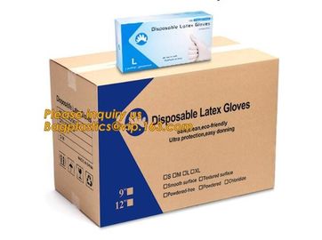 Disposable latex glove medical examination gloves,Medical Natural latex examination glove no powder,disposable medical g supplier