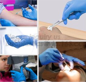 Protective gloves nitrile/disposable nitrile gloves,3.5g 4.0g 4.5g 5.0g Blue bulks Nitrile Glove/cheap nitrile gloves/di supplier