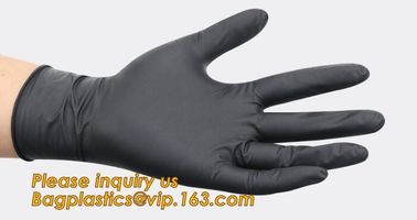 Free sample biodegradable custom powder free disposable 9 mil nitrile glove,diamond texture disposable Nitrile gloves supplier