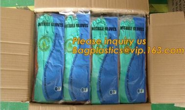 Disposable Black Powder free Nitrile Gloves,Disposable Cleanroom White Work Nitrile Gloves,Blue Color S-L Size Non Steri supplier