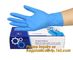 Blue Non-Medical Biodegradable Disposable Powder Free Examination Nitrile Gloves,Hand Gloves Manufacturers powder free n supplier