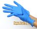 Blue Non-Medical Biodegradable Disposable Powder Free Examination Nitrile Gloves,Hand Gloves Manufacturers powder free n supplier