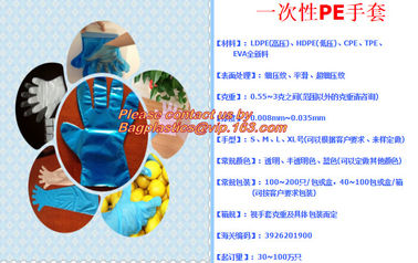 PE Disposable Gloves,Disposable Embossed Food Cleaning Household PE Gloves,Disposable clear plastic pe gloves for food u supplier