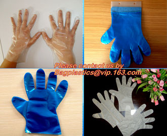 Wholesale gloves transparent plastic glove disposable clear pe medical glove,Food grade Oil resistant Glove PE CPE Dispo supplier