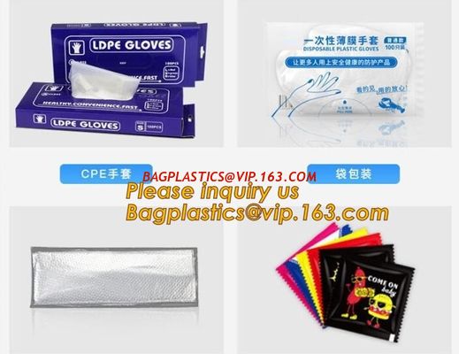 kitchen cooking barbecue plastic gloves pe disposable gloves waterproof,polyethylene plastic disposable gloves for food supplier
