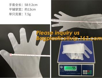 Transparent clear pe gloves disposable food bbq gloves HDPE factory price,Supplier for one time use plastic PE gloves supplier