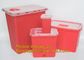 Medical disposable sharp container,Best Selling 30 Liter Disposable Un3291 Square Sharps Container Medical Disposal Shar supplier
