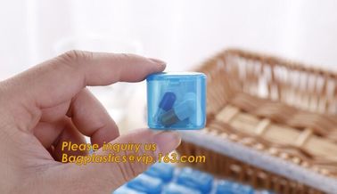 Clear Cute Round small Plastic Weekly 7 Days Pill Box,eco-friendly wholesale plastic pill box, high quality pill case, c supplier