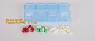 week pill box 7 day Medicine Pill box for health care,Customized logo Hot sales colorful plastic pill box,7 day pill box supplier