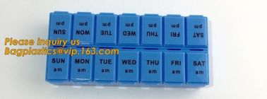 week pill box 7 day Medicine Pill box for health care,Customized logo Hot sales colorful plastic pill box,7 day pill box supplier