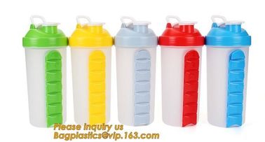 Travel Water bottle, Pill reminder modern pill box white oem, funny pill box with timer alarm decorate, water bottle box supplier