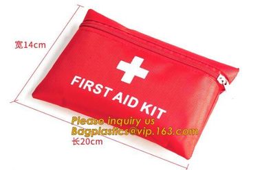 First aid trauma kit canvas pack with medical blanket,first aid kits for family medical grade,Camping Hiking Car First A supplier