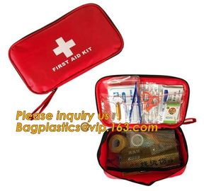 emergency Medical Bag first aid pack mini,Family pack PE first aid adhesive bandage PE wound plaster waterproof PE band supplier