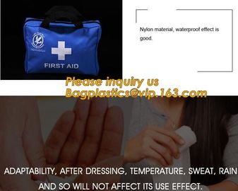 earthquake survival kit personal outdoor safety emergency car first aid bag,First Aid backpack Plastic Hard Red Case 211 supplier