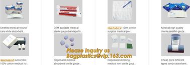 Gauze Roll Band-aid material,elastic crepe gauze bandage,Surgery Medical Gauze Swabs Supply From China bagease package supplier