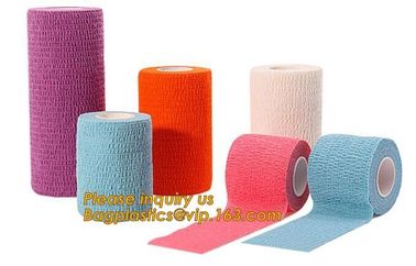 Sports medical elastic adhesive bandage strip linear Tensoplast cotton compression bandage,Athletic Tape Nonwoven Latex supplier