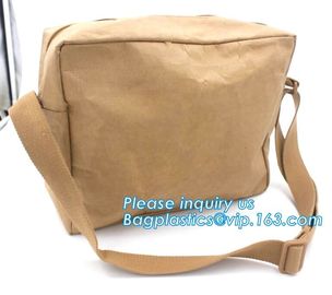 tyvek paper bag with zipper, Waterproof Dupont Paper Reusable Tyvek Foldable Shopping Bag, Tear Resistance Recycle Custo supplier